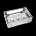 Rosseto Rectangular Warmer Kit - 21 3/5" x 13 9/16" x 7", Stainless (SM229)-cityfoodequipment.com