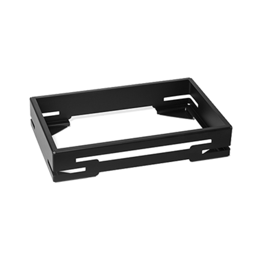 Rosseto Rectangular Warmer Base - 21 3/5" X 13 9/16" - Stainless, Black (SM235)-cityfoodequipment.com