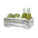 Rosseto Rectangular Cooling Tub - 21 3/5"L X 13 9/16"W X 7"H, Stainless Steel (SM243)-cityfoodequipment.com