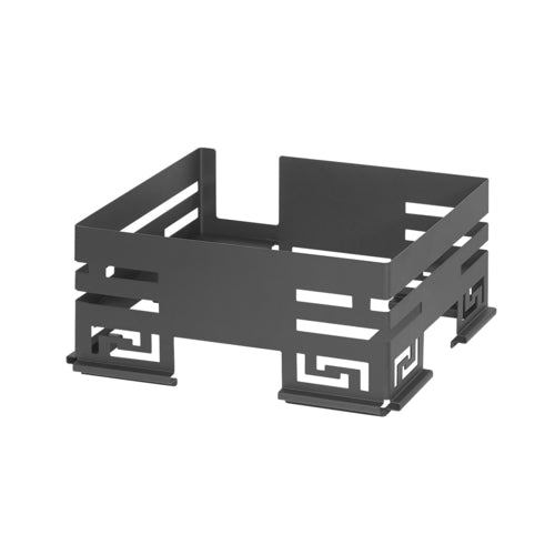 Rosseto Rectangular Warmer Base - 13" X 15", Stainless, Black (SM247)-cityfoodequipment.com