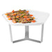 Rosseto 7" Display Riser W/ 12 1/4" Melamine Tray, Stainless (SM270)-cityfoodequipment.com