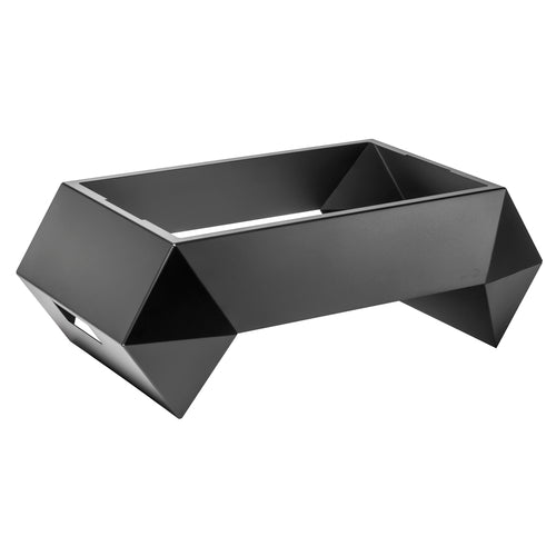 Rosseto Rectangular Warmer Base - 28" x 16 3/5", Brushed Stainless (SM273)-cityfoodequipment.com