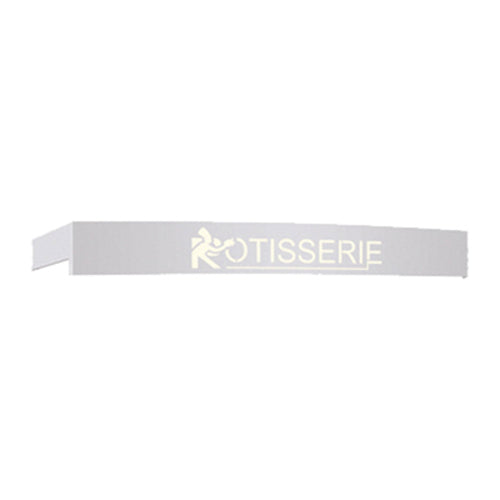 Rotisol USA 1160BDI Illuminated Decorative Roof for FlamBoyant 1160 Rotisseries, Stainless Steel, Black-cityfoodequipment.com