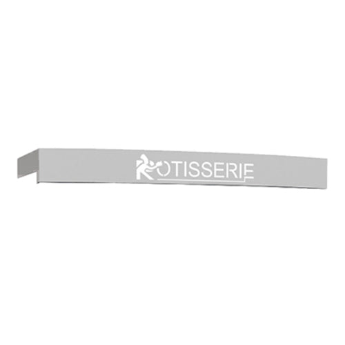 Rotisol USA 1375BDI Illuminated Decorative Roof for GrandFlame 1375 Rotisseries, Stainless Steel-cityfoodequipment.com