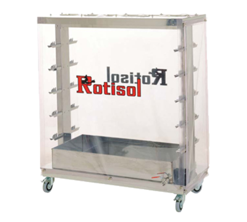 Rotisol USA BACHE201175 Spit Rack Cover for (20) Spits for FauxFlame 1175 Rotisseries-cityfoodequipment.com