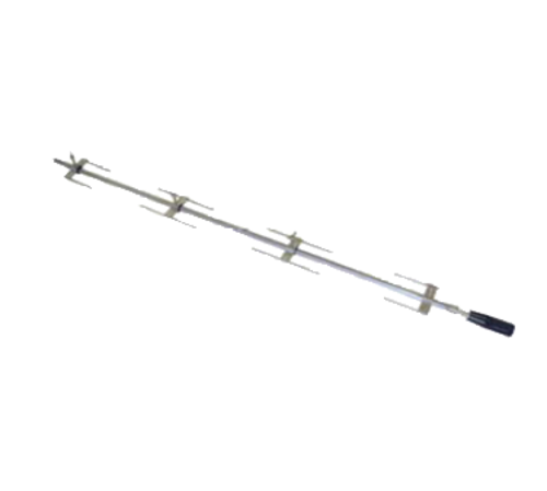 Rotisol USA BP1655 Traditional Chicken Spit w/ (3) Double & (2) Single Prongs for FauxFlame 1655 Rotisseries-cityfoodequipment.com