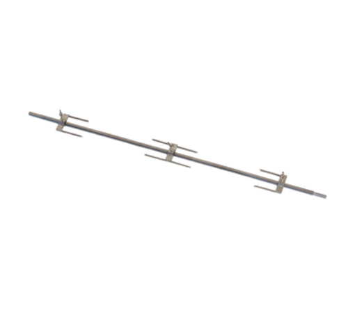Rotisol USA BP975 Traditional Chicken Spit w/ (1) Double & (2) Single Prongs for GrandFlame 975-cityfoodequipment.com