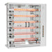 Rotisol USA FF1175-6G-SS Gas 6 Spit Commercial Rotisserie w/ 30 Bird Capacity, Natural Gas-cityfoodequipment.com