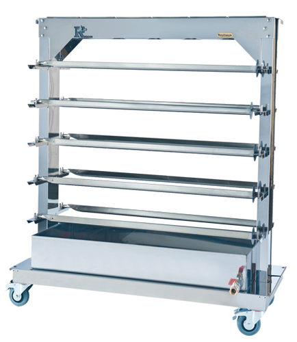 Rotisol USA RACK101375-1400 Spit Rack for (10) Spits for GrandFlame 1375/1350, FlamBoyant 1400, & MasterFlame 1375 Rotisseries,-cityfoodequipment.com