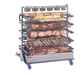Rotisol USA RACK201425 Spit Rack for (20) Spits for FauxFlame 1425 Rotisseries, Stainless Steel-cityfoodequipment.com