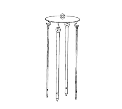 Rotisol USA SBT Kebab Carousel Spit for GrandFlame, MasterFlame & Flamboyant Rotisseries-cityfoodequipment.com