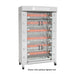 Rotisol USA FBS1160-6G-SS Gas 6 Spit Spatchcock Commercial Rotisserie w/ 24 Bird Capacity, Natural Gas-cityfoodequipment.com