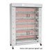 Rotisol USA FBS1400-6G-SS Gas 6 Spit Spatchcock Commercial Rotisserie w/ 30 Bird Capacity, Natural Gas-cityfoodequipment.com
