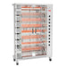 Rotisol USA FF1175-8G-SS Gas 8 Spit Commercial Rotisserie w/ 40 Bird Capacity, Natural Gas-cityfoodequipment.com