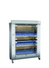 Rotisol USA GF1375-8G-SS Gas 8 Spit Commercial Rotisserie w/ 48 Bird Capacity, Natural Gas-cityfoodequipment.com