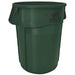 Rubbermaid 1779741 44 gal BRUTE Container - Dark Green-cityfoodequipment.com
