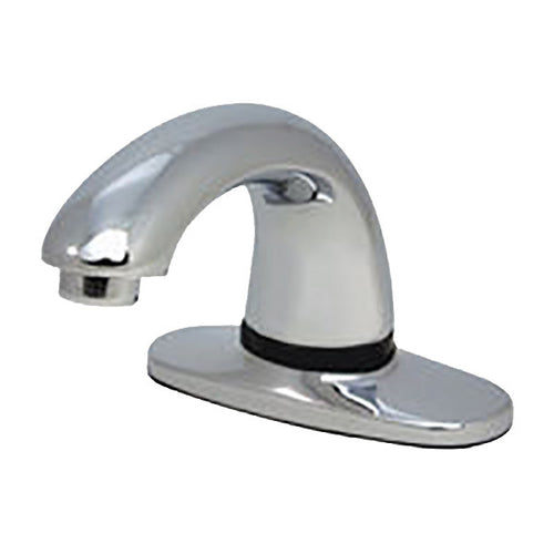 Rubbermaid 1782744 Deck Mount AutoFaucet - 8" Centers, Touch Free, Polished Chrome-cityfoodequipment.com