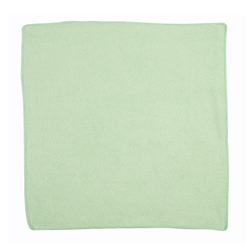 Rubbermaid 1820582 16" Square Light-Duty Towel - Microfiber, Green-cityfoodequipment.com