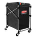 Rubbermaid 1881749 Laundry Cart w/ Collapsible Basket, 24 1/5" L x 20 3/10" W x 34"H-cityfoodequipment.com