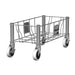 Rubbermaid 1968468 Rectangular Metal Trash Can Dolly w/ Flat Center & 100 lb Capacity-cityfoodequipment.com