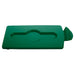 Rubbermaid 2007884 Hinged Lid Insert for 23 gal Slim Jim? Recycling Containers - 16 1/2" x 8", Green-cityfoodequipment.com