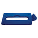 Rubbermaid 2007890 Hinged Lid Insert for 23 gal Slim Jim? Recycling Containers - Paper, 16 1/2" x 8", Blue-cityfoodequipment.com