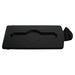 Rubbermaid 2007892 Hinged Lid Insert for 23 gal Slim Jim? Recycling Containers - 16 1/2" x 8", Black-cityfoodequipment.com