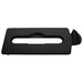 Rubbermaid 2007894 Hinged Lid Insert for 23 gal Slim Jim? Recycling Containers - Paper, 16 1/2" x 8", Black-cityfoodequipment.com