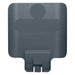 Rubbermaid 2007911 Billboard for Slim Jim? 23 gal Recycling Station Containers - 11 3/4" x 14 1/4", Plastic, Gray-cityfoodequipment.com