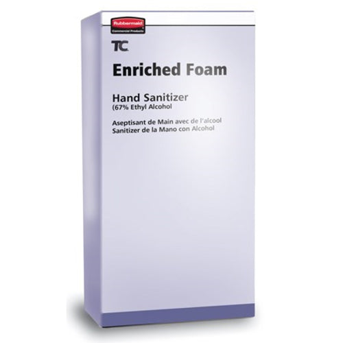Rubbermaid 2080803 1000 ml TC Foam Hand Sanitizer Refill for Manual Foam Dispensers-cityfoodequipment.com