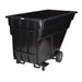 Rubbermaid FG102542 BLA 1 1/2 cu yd Trash Cart w/ 1200 lb Capacity, Black-cityfoodequipment.com