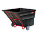 Rubbermaid FG103600 BLA 2 cu yd Trash Cart w/ 2300 lb Capacity, Black-cityfoodequipment.com