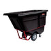 Rubbermaid FG130500BLA 1/2 cu yd Trash Cart w/ 850 lb Capacity, Black-cityfoodequipment.com