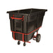 Rubbermaid FG131542BLA 1 cu yd Trash Cart w/ 1250 lb Capacity, Black-cityfoodequipment.com