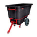 Rubbermaid FG131641BLA 1 cu yd Trash Cart w/ 1250 lb Capacity, Black-cityfoodequipment.com