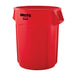 Rubbermaid FG265500RED 55-gallon Brute Trash Can - Plastic, Round, Food Rated-cityfoodequipment.com