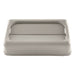 Rubbermaid FG267360BEIG Rectangle Swing Top Trash Can Lid - Plastic, Beige-cityfoodequipment.com