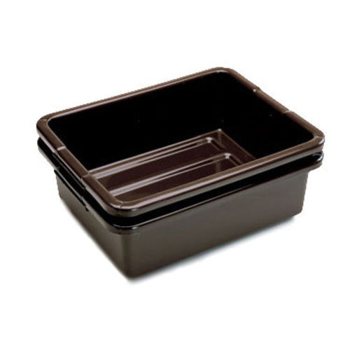 Rubbermaid FG335192BRN Bus Box - 21 1/2" x 17" x 7", Brown-cityfoodequipment.com