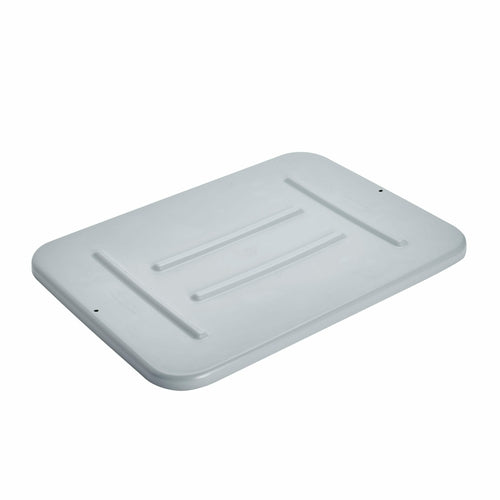Rubbermaid FG364800 GRAY Bus Box Lid - 22" x 16 1/2", Gray-cityfoodequipment.com
