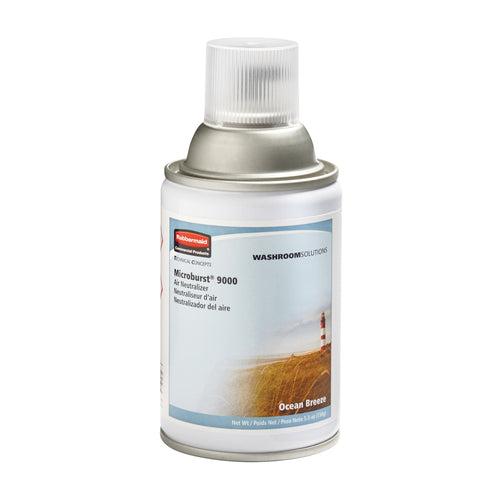 Rubbermaid FG4012471 Microburst 9000 Air Neutralizer Refill - Ocean Breeze-cityfoodequipment.com