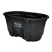 Rubbermaid FG424288 BLA 100 gal Stock Tank - Oval, Structural Foam-cityfoodequipment.com