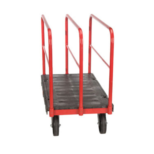 Rubbermaid FG446800BLA 2000 lb Platform Truck w/ Tie Downs, 48"L x 24"W-cityfoodequipment.com