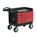 Rubbermaid FG453388 BLA Maintenance Cart w/ 750 lb Capacity, Black-cityfoodequipment.com