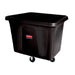 Rubbermaid FG460800 BLA Trash Cart w/ 300 lb Capacity, Black-cityfoodequipment.com