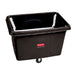 Rubbermaid FG461100BLA 1/2 cu yd Trash Cart w/ 500 lb Capacity, Black-cityfoodequipment.com