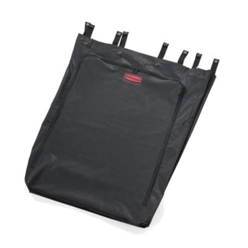 Rubbermaid FG635000 BLA 30 gal Linen Hamper Bag, Polyester, Black-cityfoodequipment.com