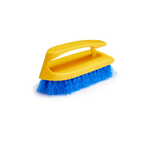 Rubbermaid FG648200COBLT 6" Hand Scrub Brush - Iron/Poly Cobalt-cityfoodequipment.com