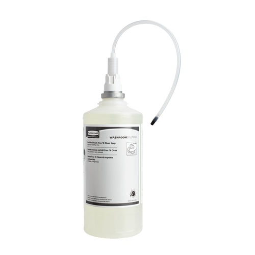Rubbermaid FG750390 1600 ml Enriched Foam Lotion Soap Refill - Free 'N Clear-cityfoodequipment.com