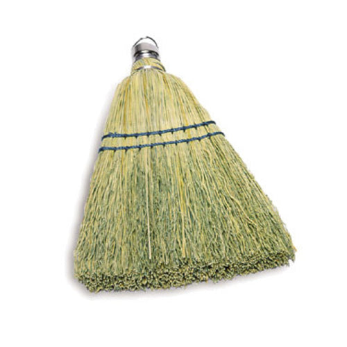 Rubbermaid FG9B5500YEL 12"L Whisk Broom w/ Corn Bristles-cityfoodequipment.com