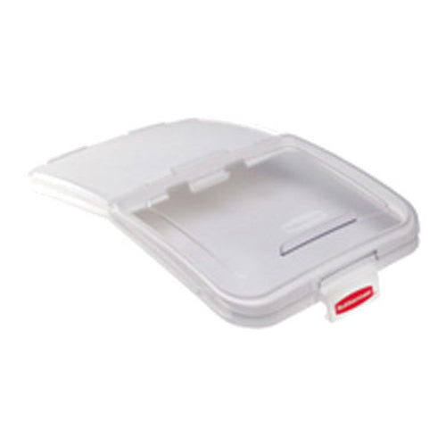 Rubbermaid FG9F7900CLR Prosave® Ingredient Bin Lid With 32 Oz Scoop - 29 X 17 1/5" Clear-cityfoodequipment.com